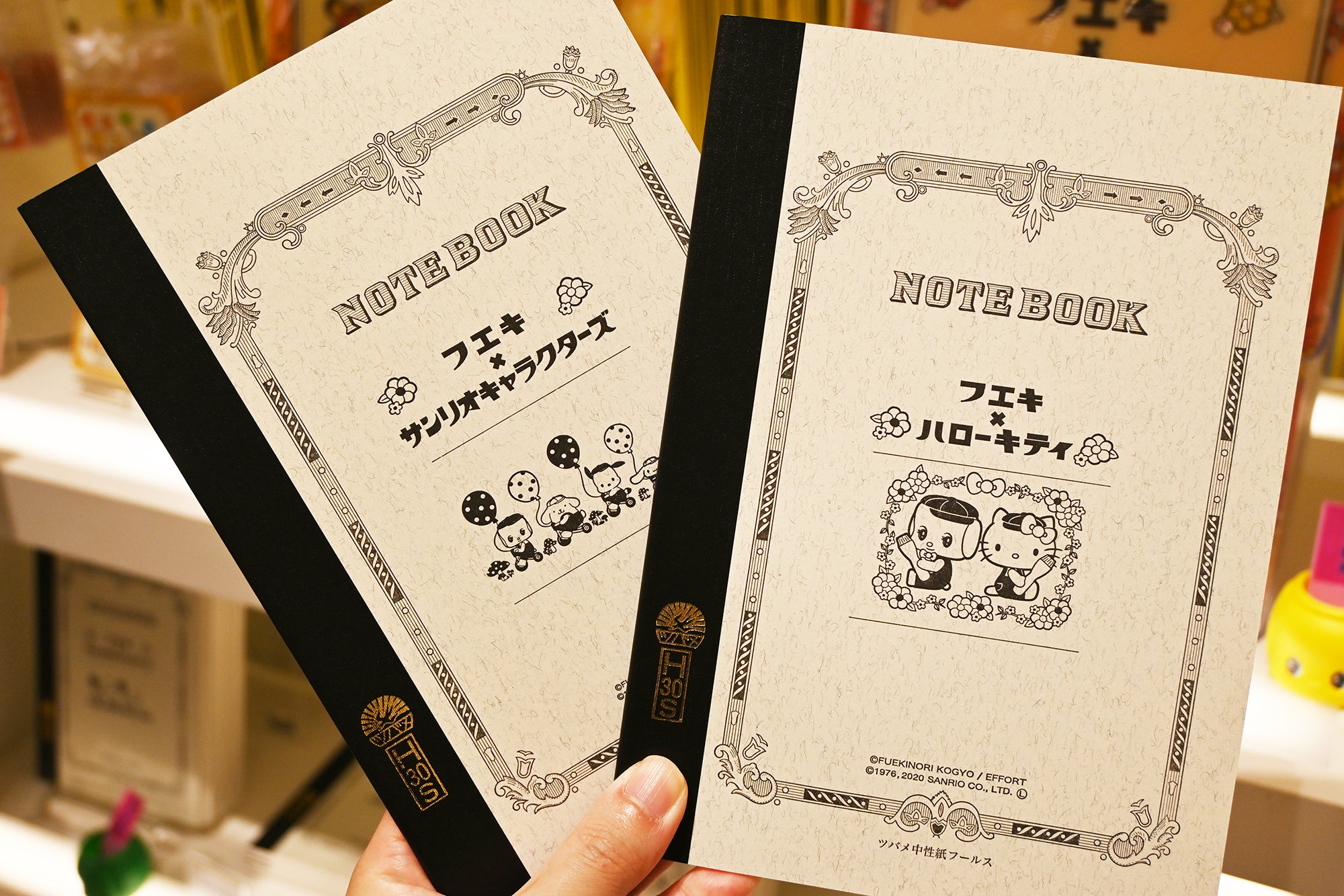 フエキ×サンリオキャラクターズ ツバメノート