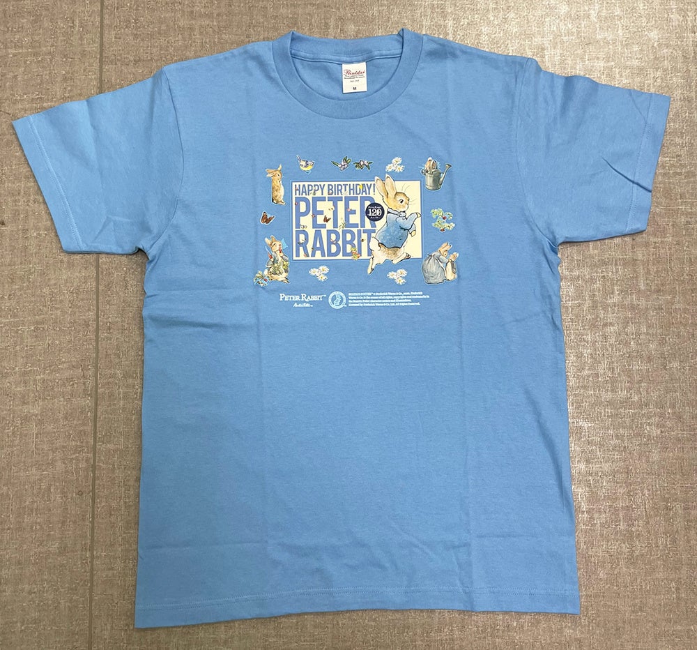 Tシャツ ブルー(サイズ:XS・S・M・L・XL)