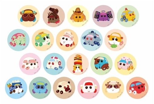 缶バッジ 全21種【ブラインドパック】440円