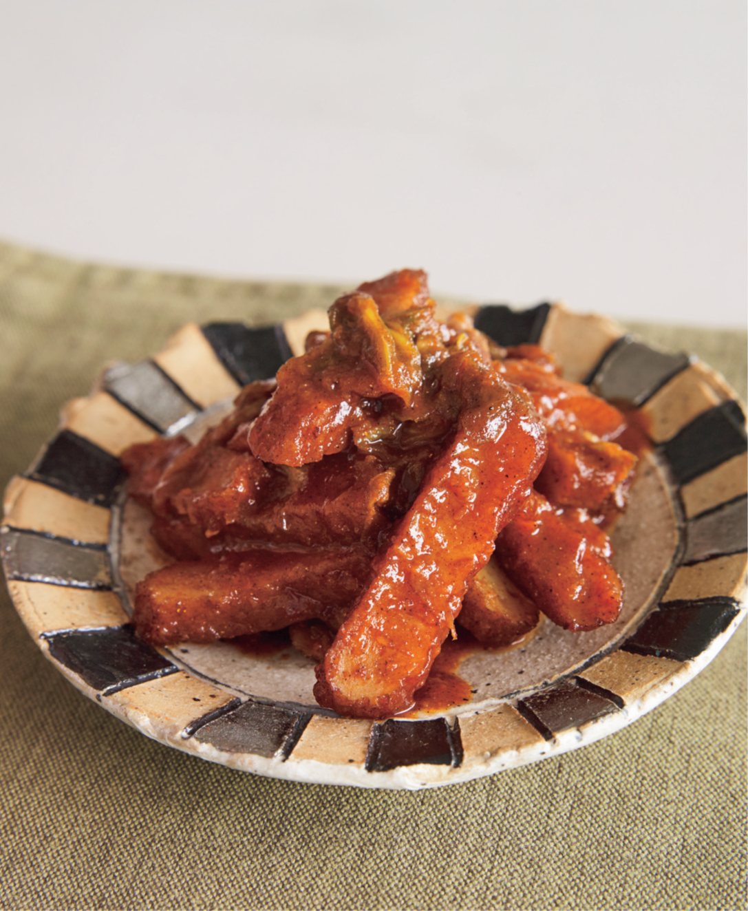 さつま揚げのトッポギ風