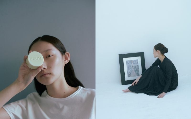 limited set -素肌-／¥7,700（yUKI TAKESHIMA）　　　　　Their（Feel The Forest）／¥77,000（門田千明）