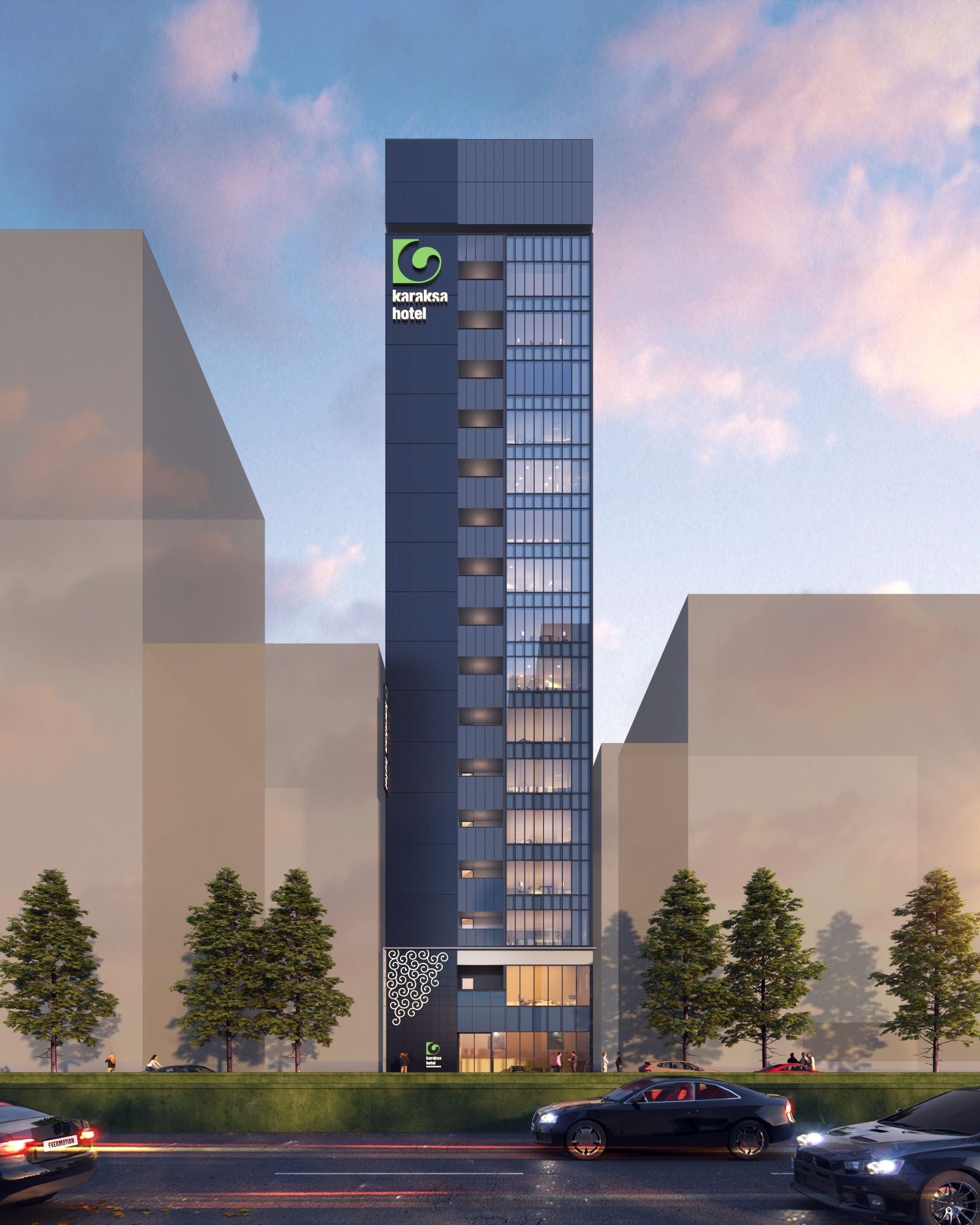 からくさホテルカラーズ東京八重洲 完成予想図