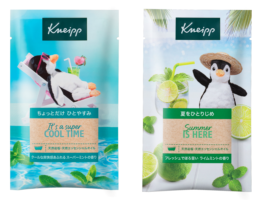 夏の定番「クナイプ ミント シリーズ」からミントの爽快感溢れるボディ