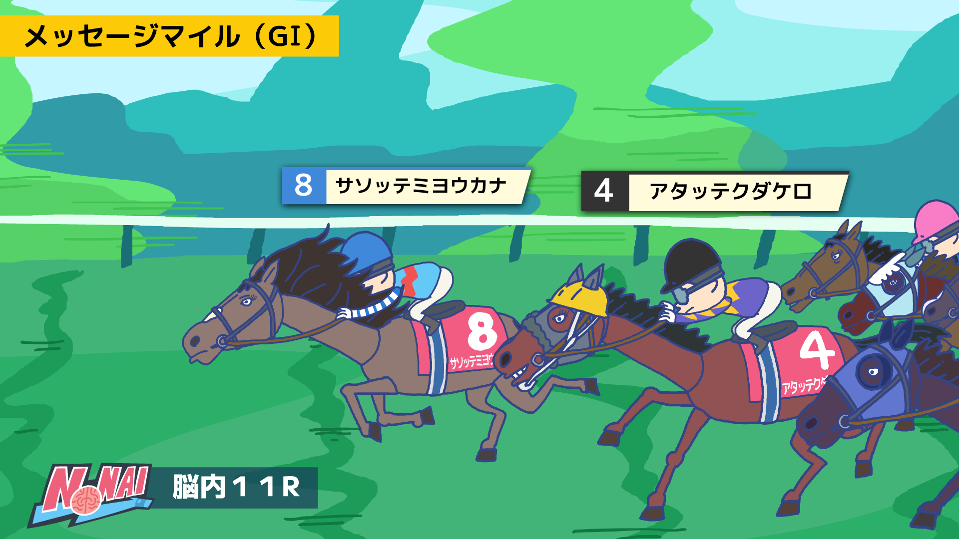 わかりみが深い 細かいこだわりがいい ダイエットへの共感や競馬ファンからマニアックなコメント続々 Jra オリジナルアニメ ドラ馬チック脳内 好評放送中 株式会社ディー エル イーのプレスリリース