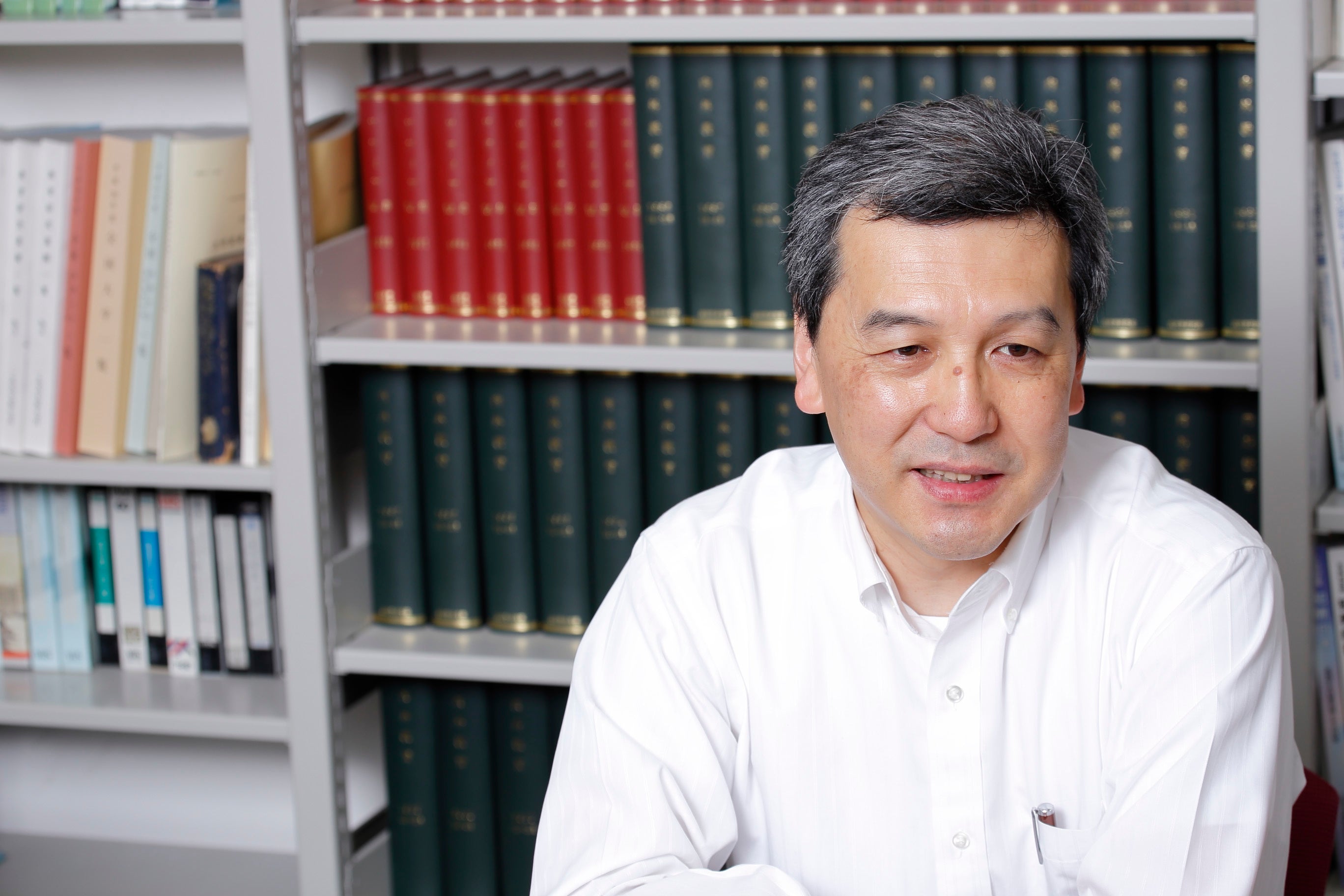 奈須正裕教授（撮影：言美歩）