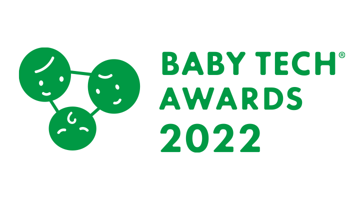 BTA2022ロゴ マークはネットワークを通じて赤ちゃんを見守る保護者と保育者のイメージを図案化