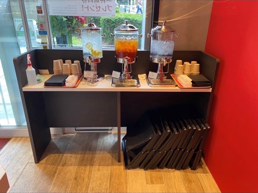 セルフのドリンク