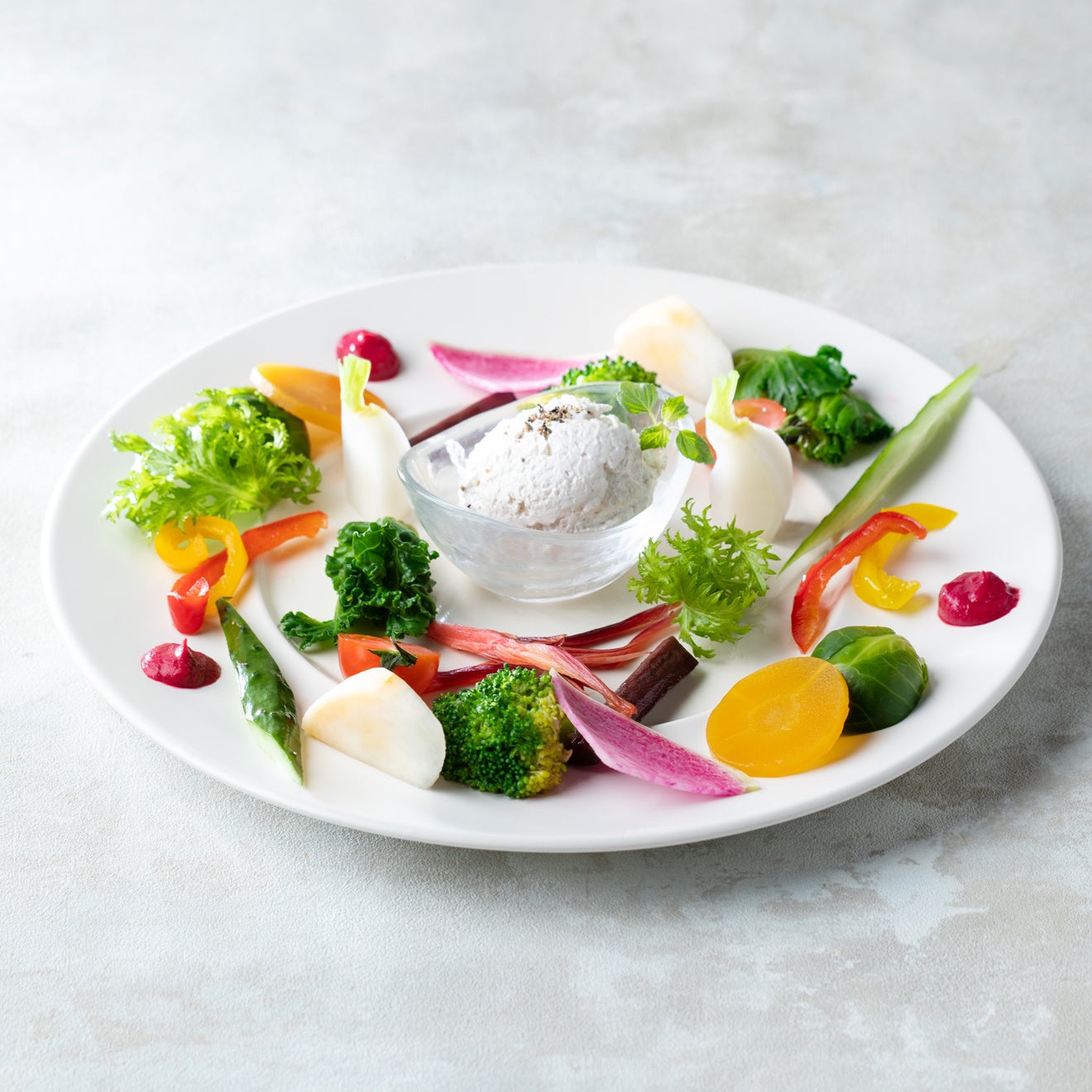 10種野菜の菜園風バーニャカウダ