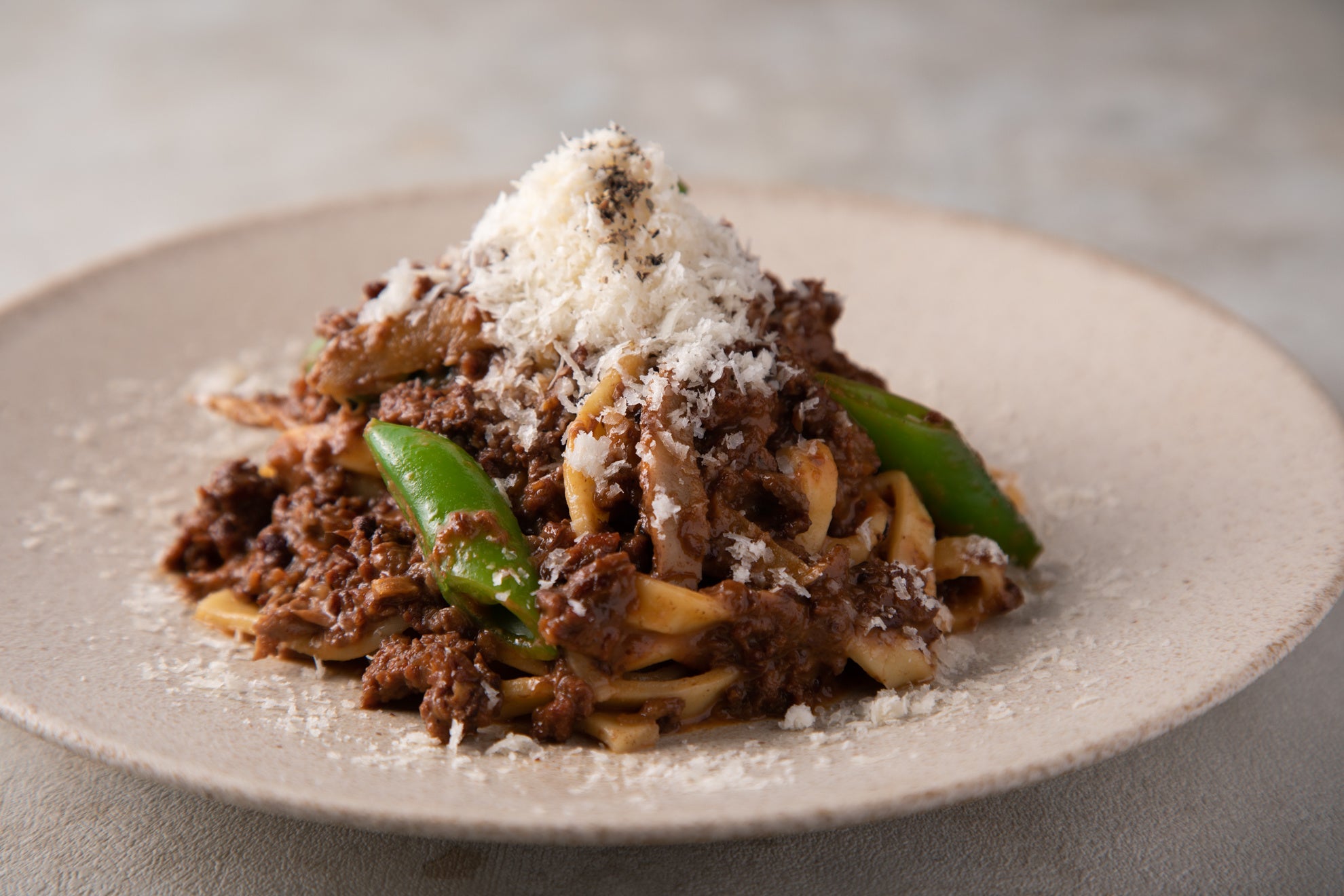 生タリアテッレの黒毛和牛ボロネーゼ