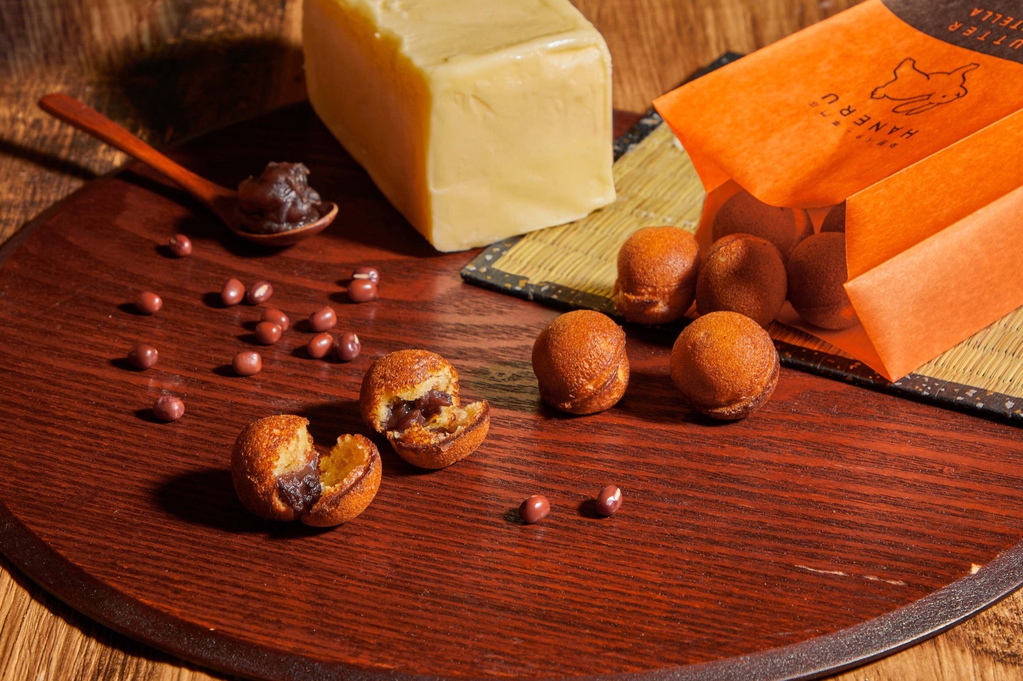 あんバターカステラ