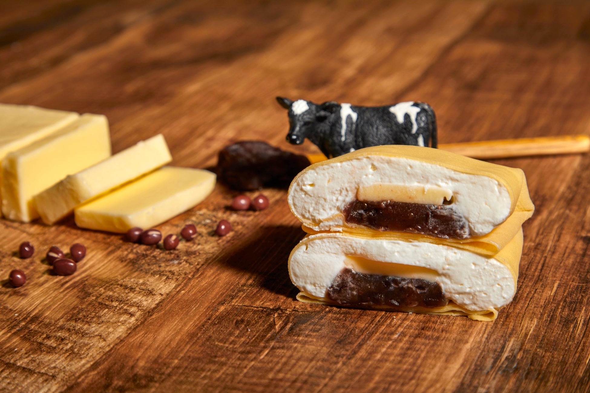 究極の生クリームのあんバタークレープ