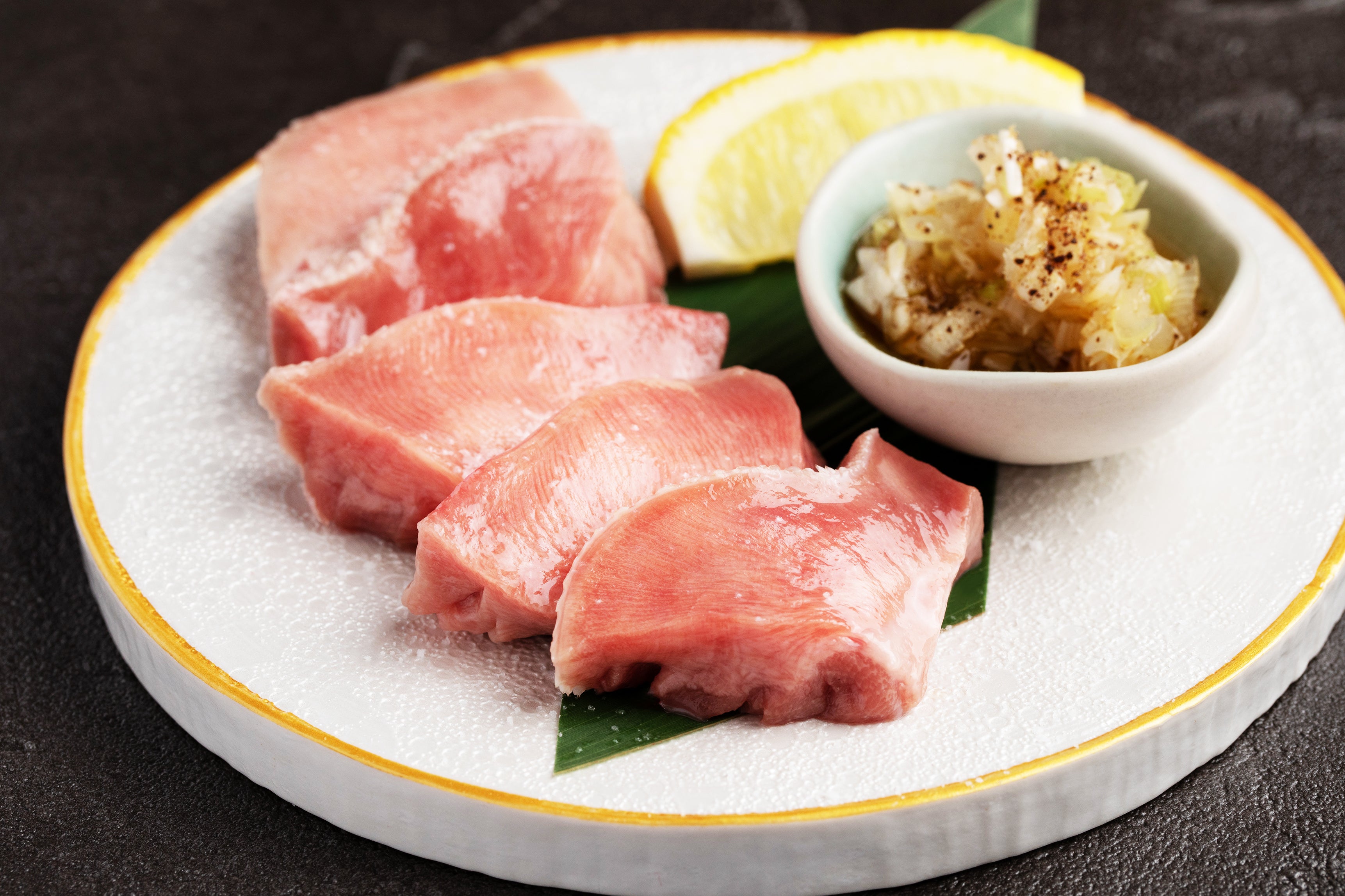 厚切りネギ塩タン元