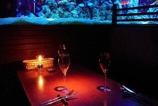 水槽真横のボックスシート