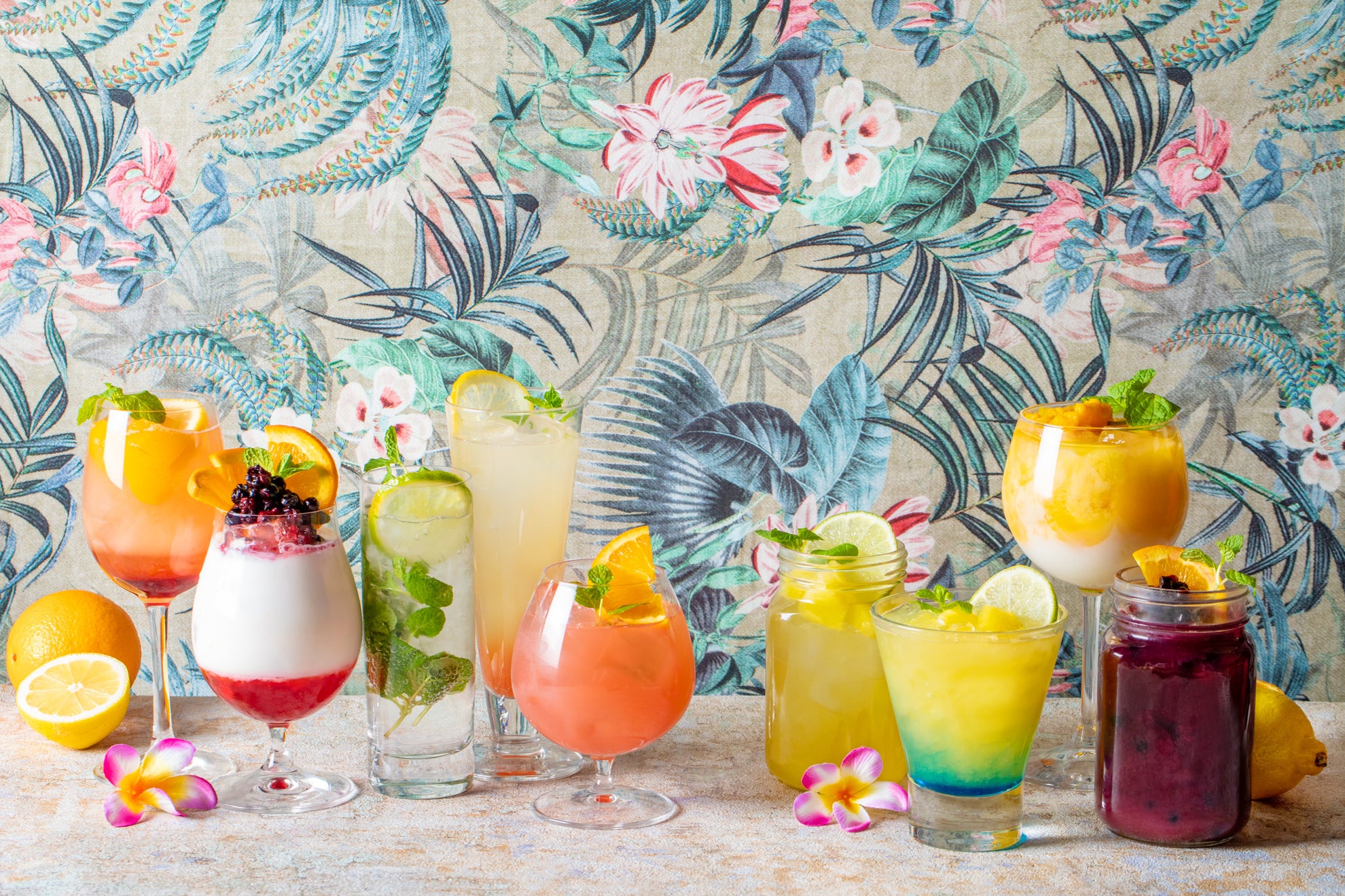 トロピカルノンアルコールカクテル