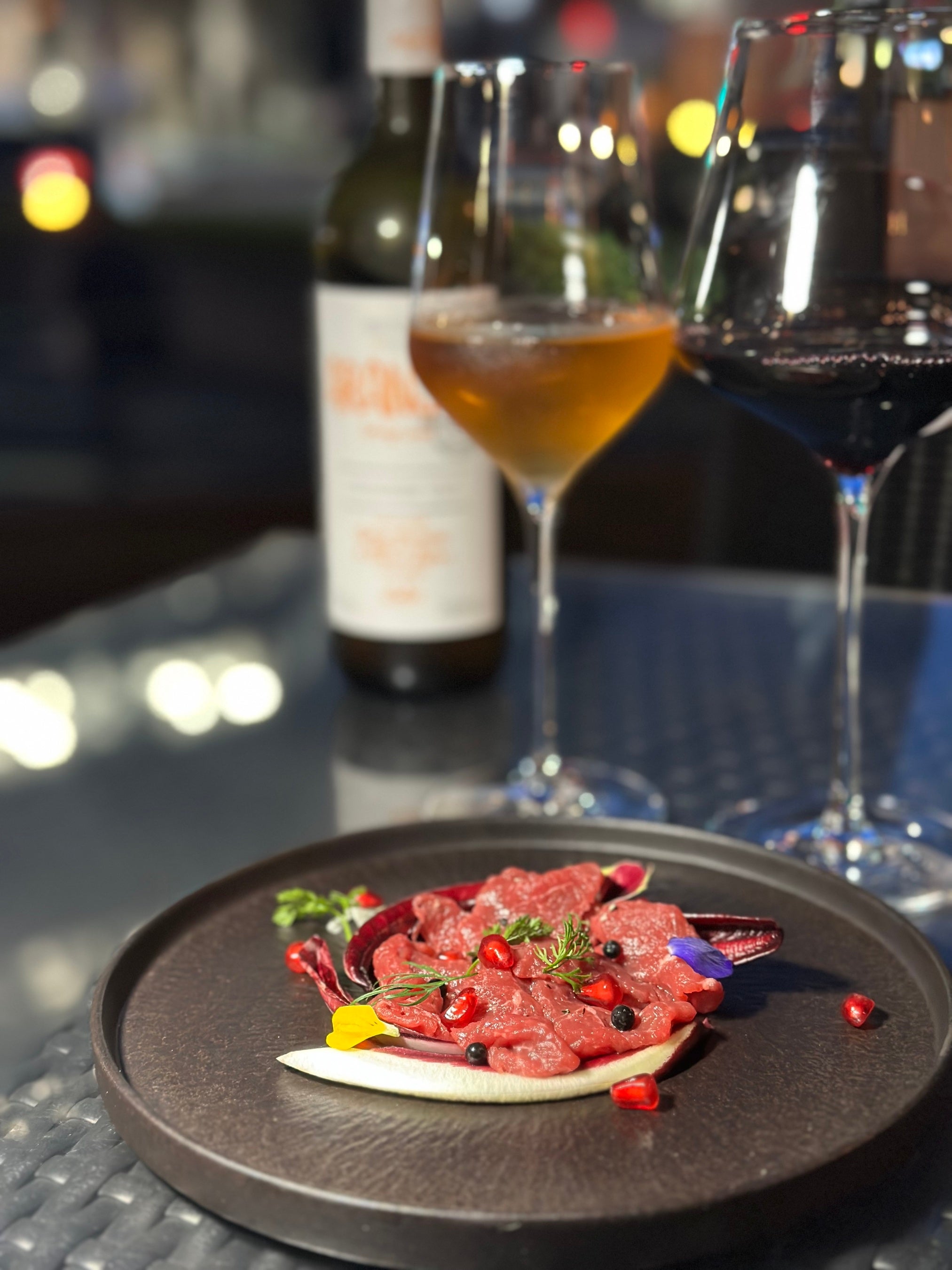 生ラム×ナチュールワイン