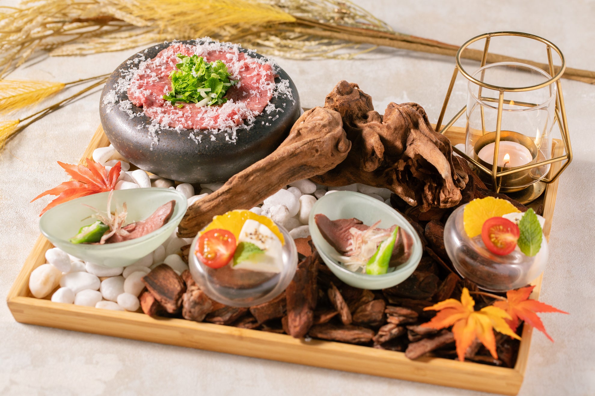 本格イタリアンを楽しめる秋のスタンダード記念日コース。　お一人様　5480円（税抜）