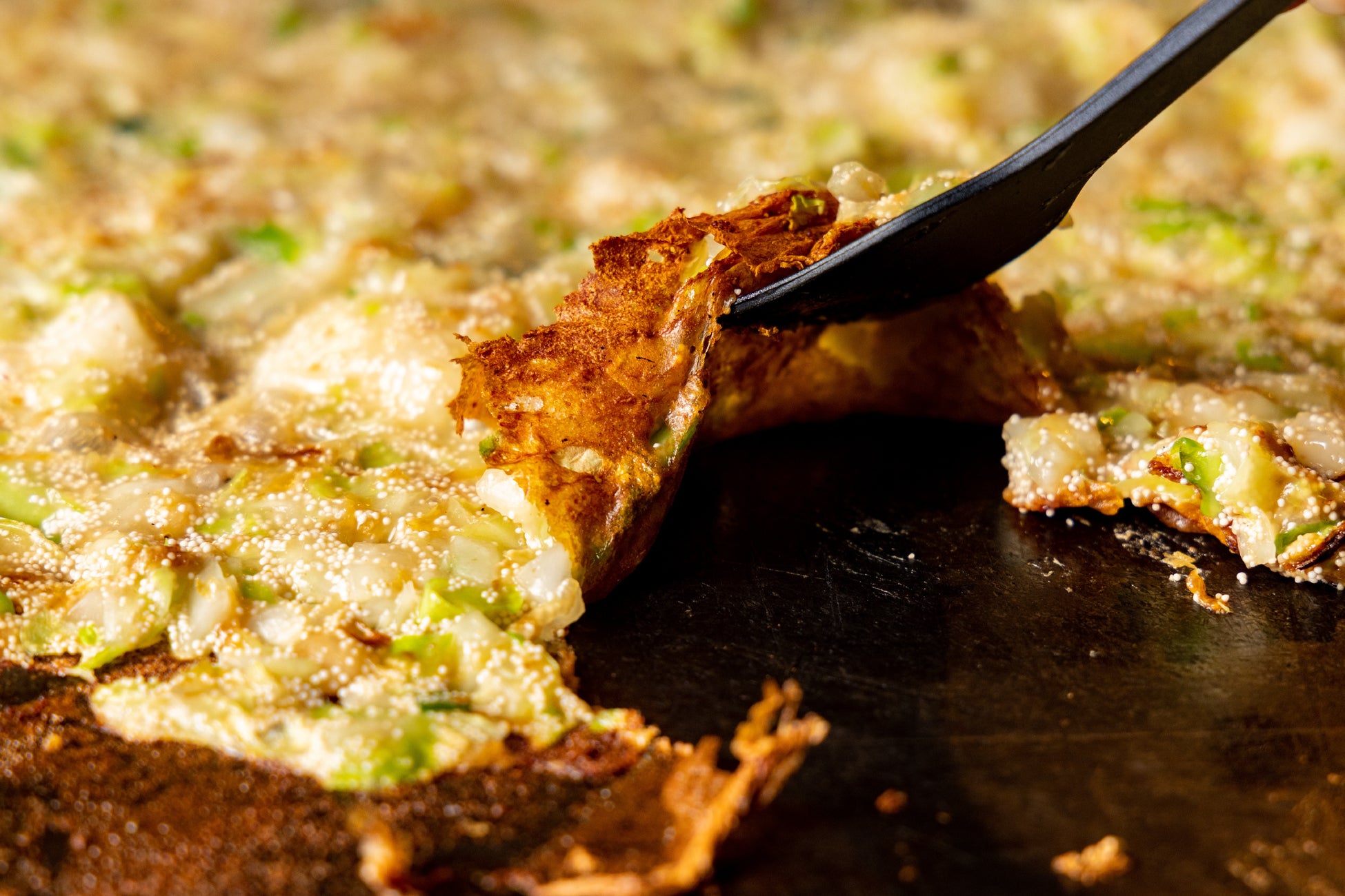 味わい深いおこげ