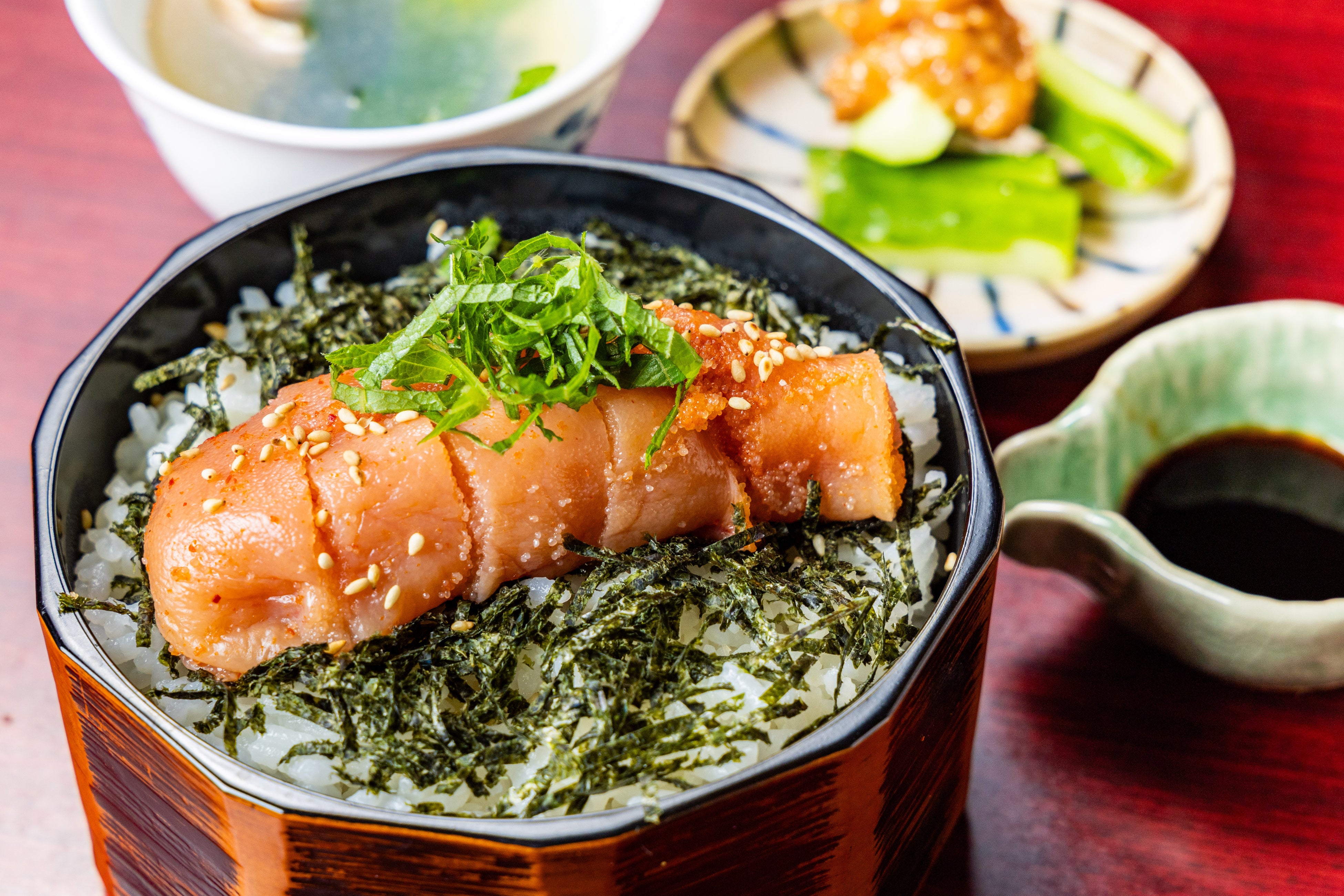 明太重ランチセット（イメージ画像）となります