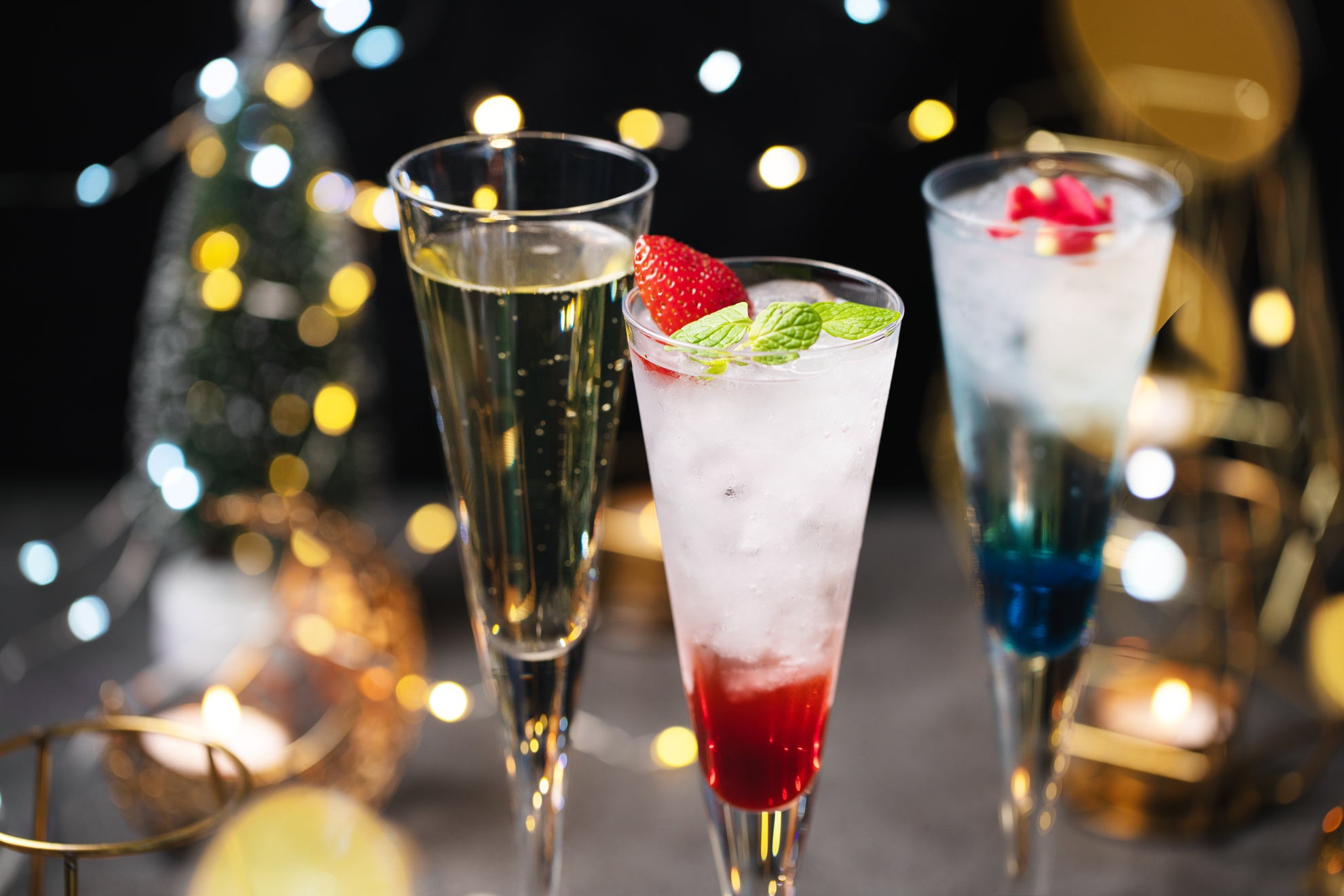 スパークリング、低アルコール、ノンアルコールから選べる乾杯特典は24時以降限定