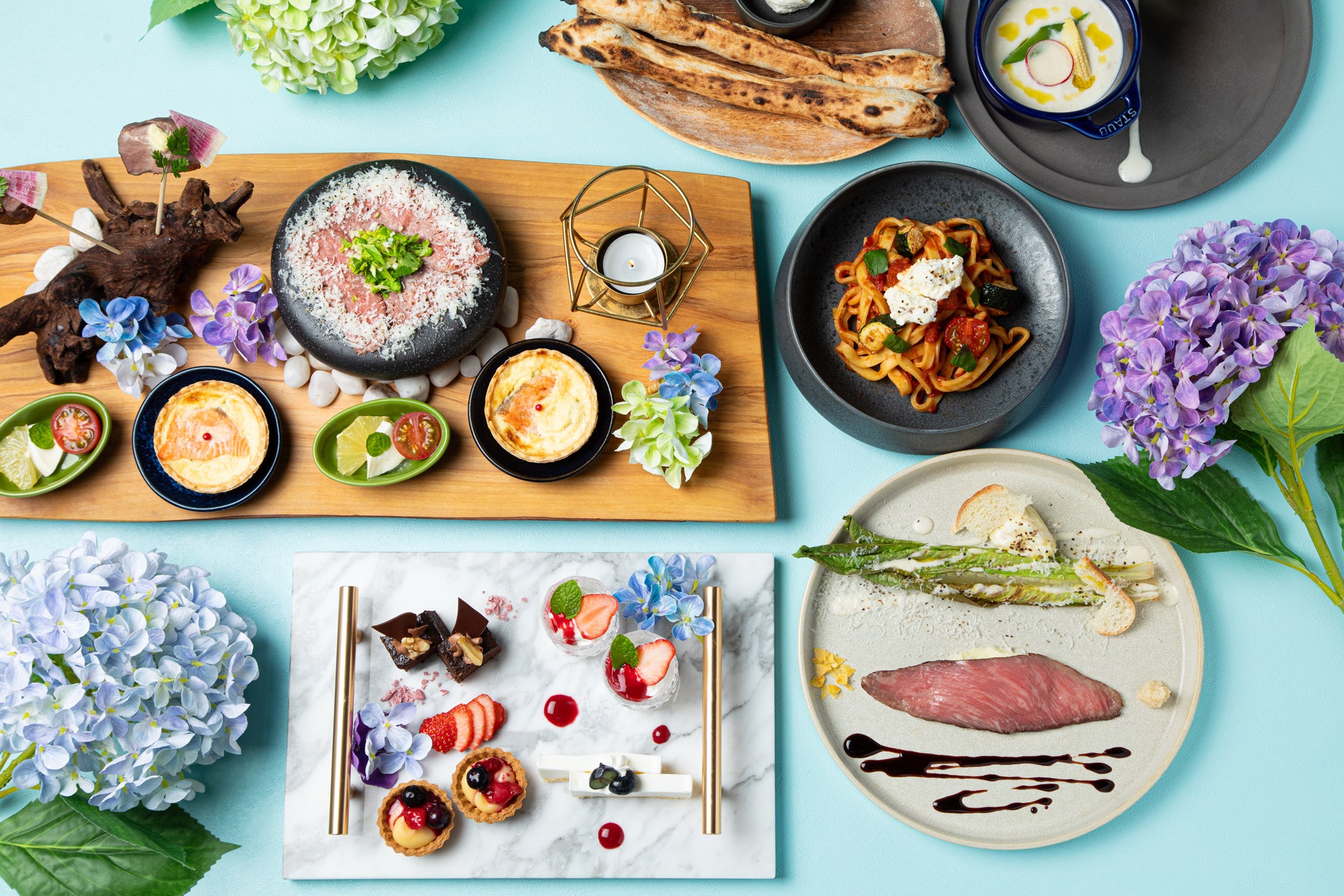 全9品　お一人様　4480円（4928円税込）　ご褒美女子会コース