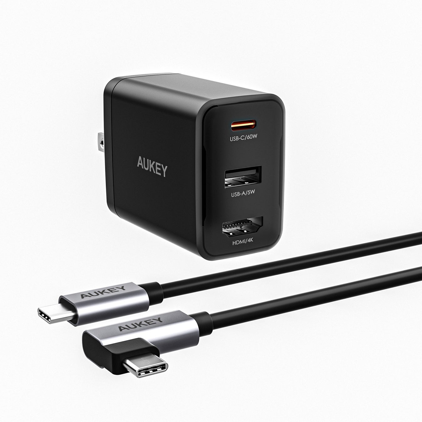 【AUKEY】小型充電器「Swift HDMI 65W」6月30日発売！ノートPCやゲーム機に給電しながらHDMI出力も可能！