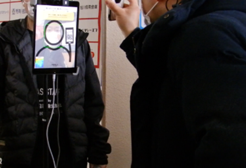 iPadにはガイドラインが表示