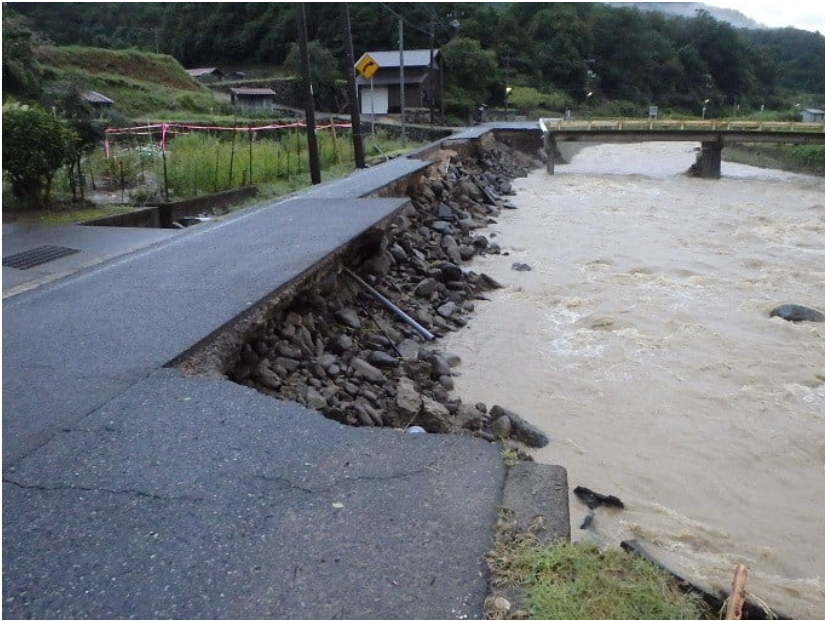 被災した鳥取県内の様子