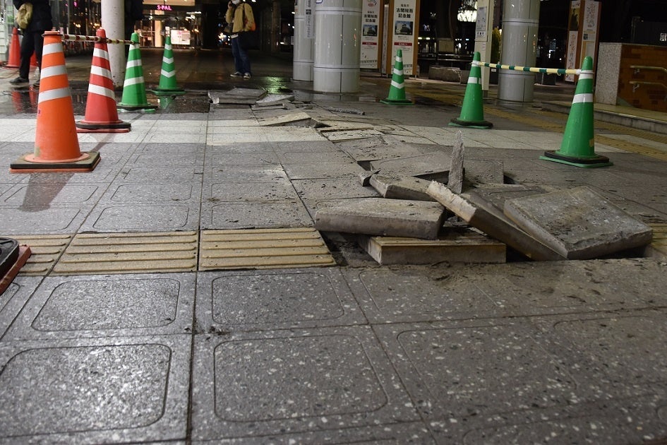 福島市内の被害状況