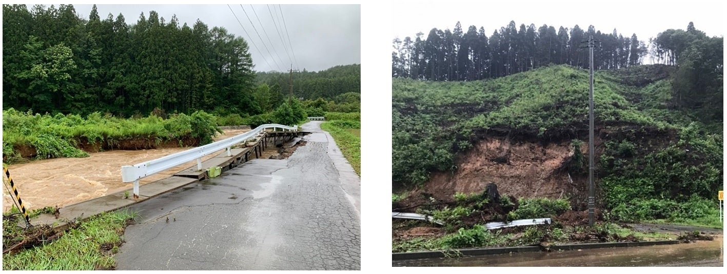 【青森県むつ市の被害の様子】