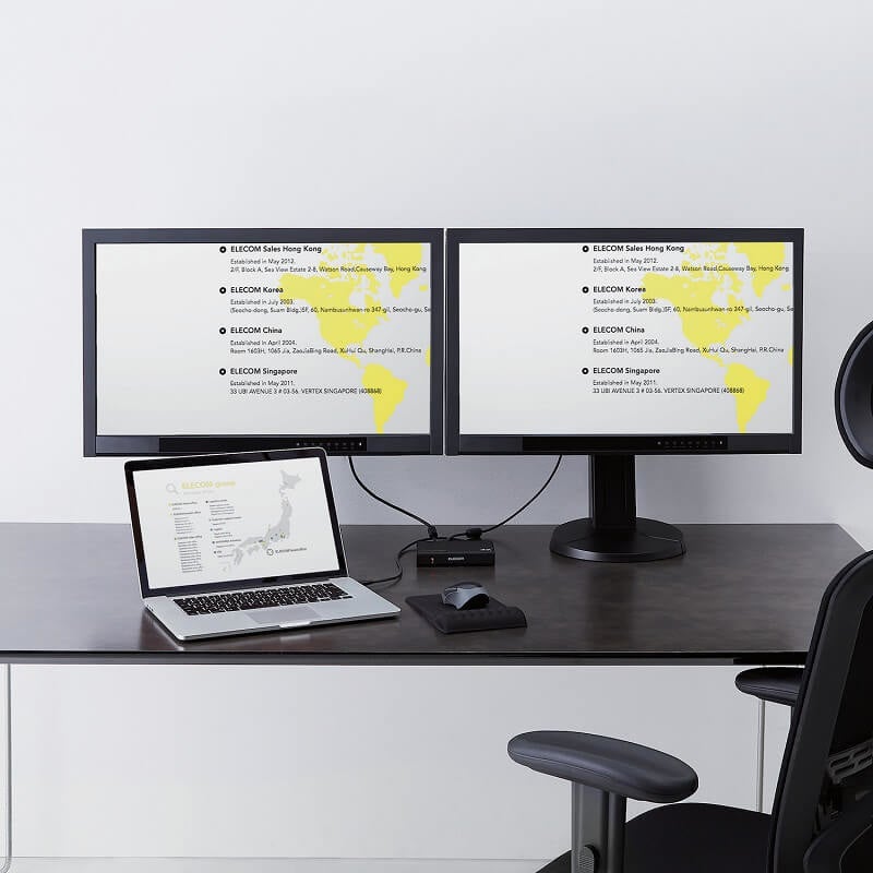 ▲ 「マルチディスプレイ」に対応