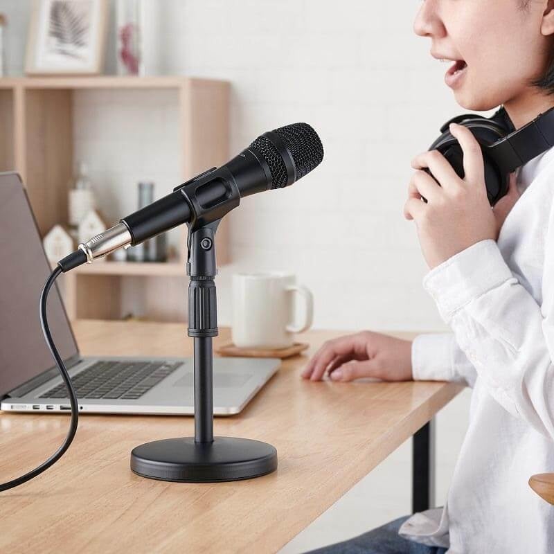 ▲ 声の集音に最適なボーカルマイク (写真は使用イメージ)