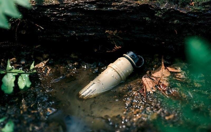 ▲ JIS保護等級IP67相当の防水・防塵タイプ(画像はイメージです。用途外の方法でのご使用はお控えください。)