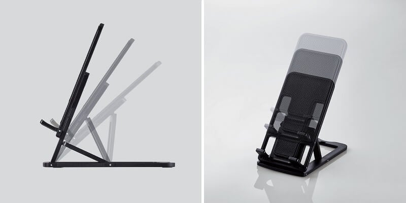 角度は6段階、高さは10段階に調整可能