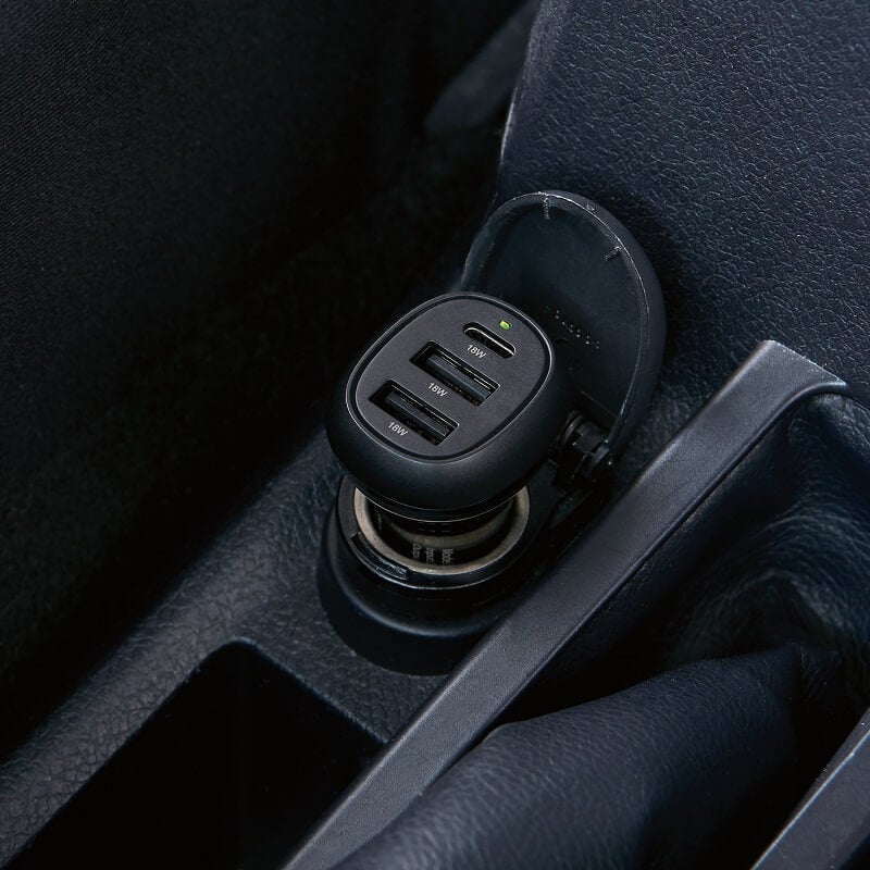 電源が入ると緑色に点灯する 通電確認LEDランプ付き