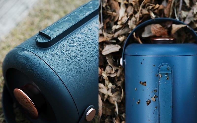 IP44の防滴・防塵機能を装備