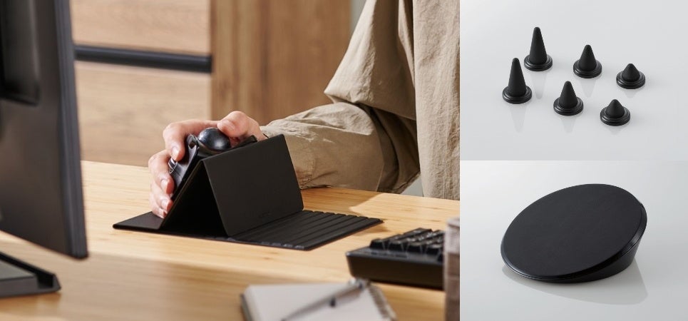 トラックボールマウスを自分仕様にカスタマイズ 角度調整により手首の負担を軽減するトラックボール マウス用のマウスパッドを新発売 エレコム株式会社のプレスリリース トラックボールマウスを自分仕様にカスタマイズ 角度調整により手首の負担を軽減するトラックボール マウス用のマウスパッドを新発売 エレコム株式会社のプレスリリース