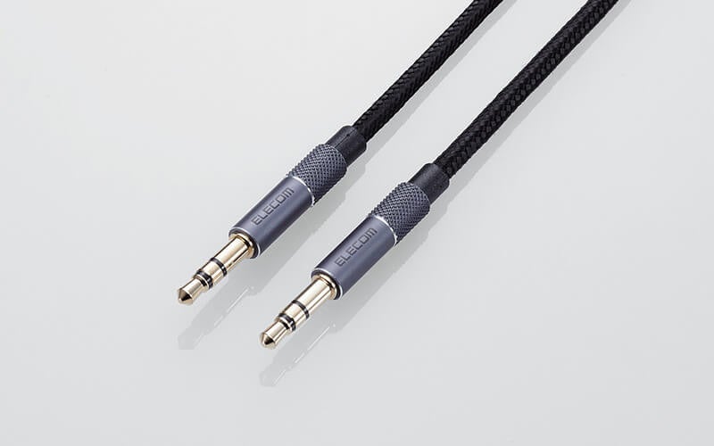 折り曲げ負担のかかりにくい ナイロンメッシュケーブル