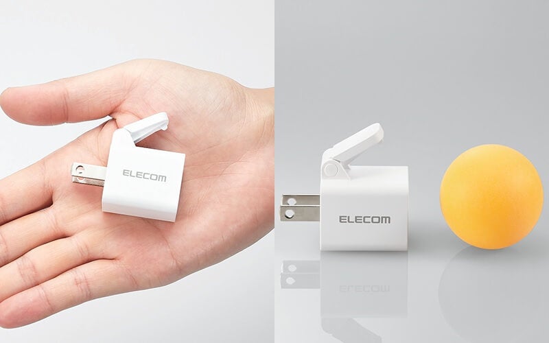 手のひらにすっぽり収まる！ ピンポン球サイズの軽量コンパクト