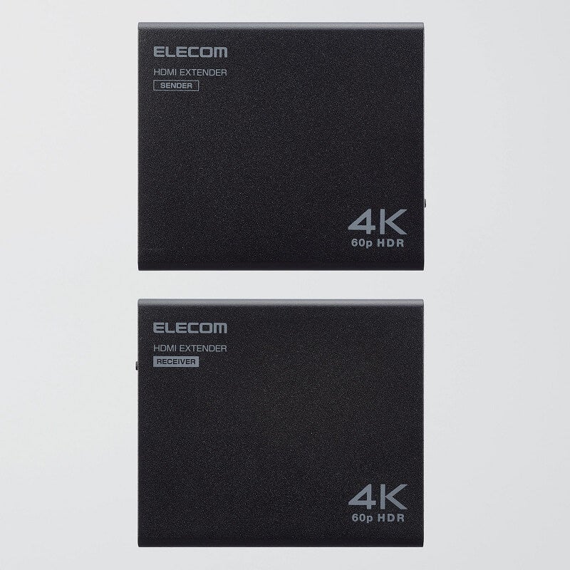 送信機と受信機のセットモデル 筐体は堅牢なメタルケースを採用