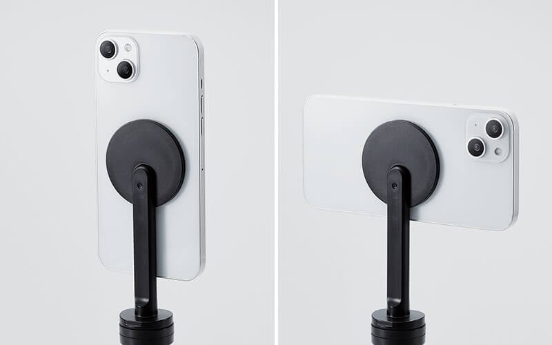 縦でも横でも装着可能