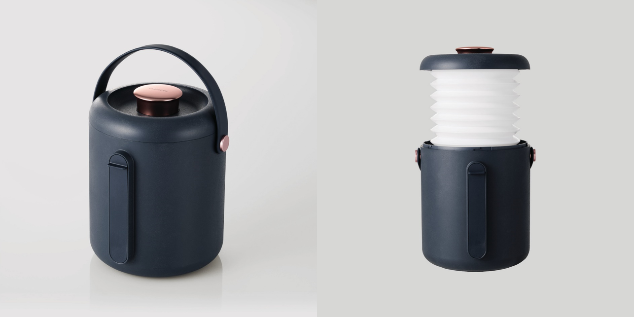 ELECOM DE-P02DBU ポータブル電源 & LEDランタン 防災 Amazon