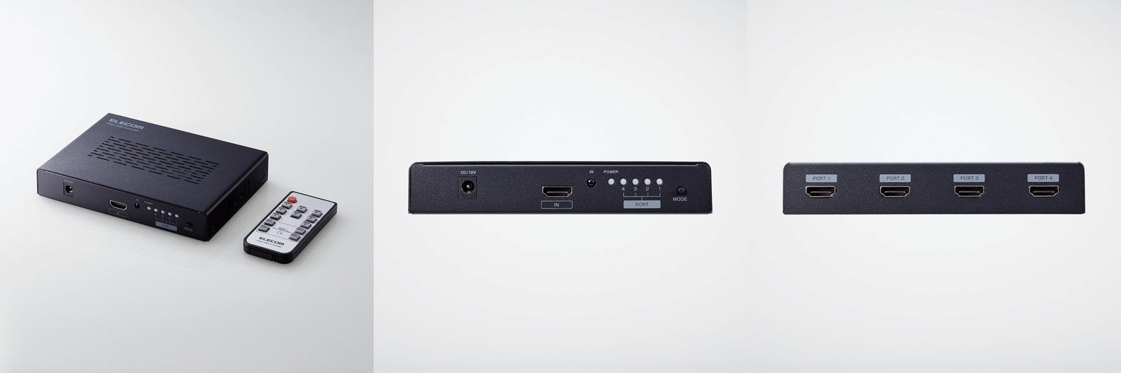 ビデオウォールコントローラー 1つの映像コンテンツを4枚のHDMI表示