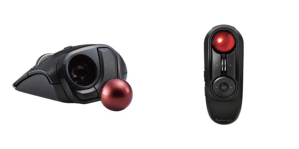 ELECOM LST PRO トラックボール本体 トラックボール“EX-G PRO”（親指操作タイプ） - M-XPT1MRBK