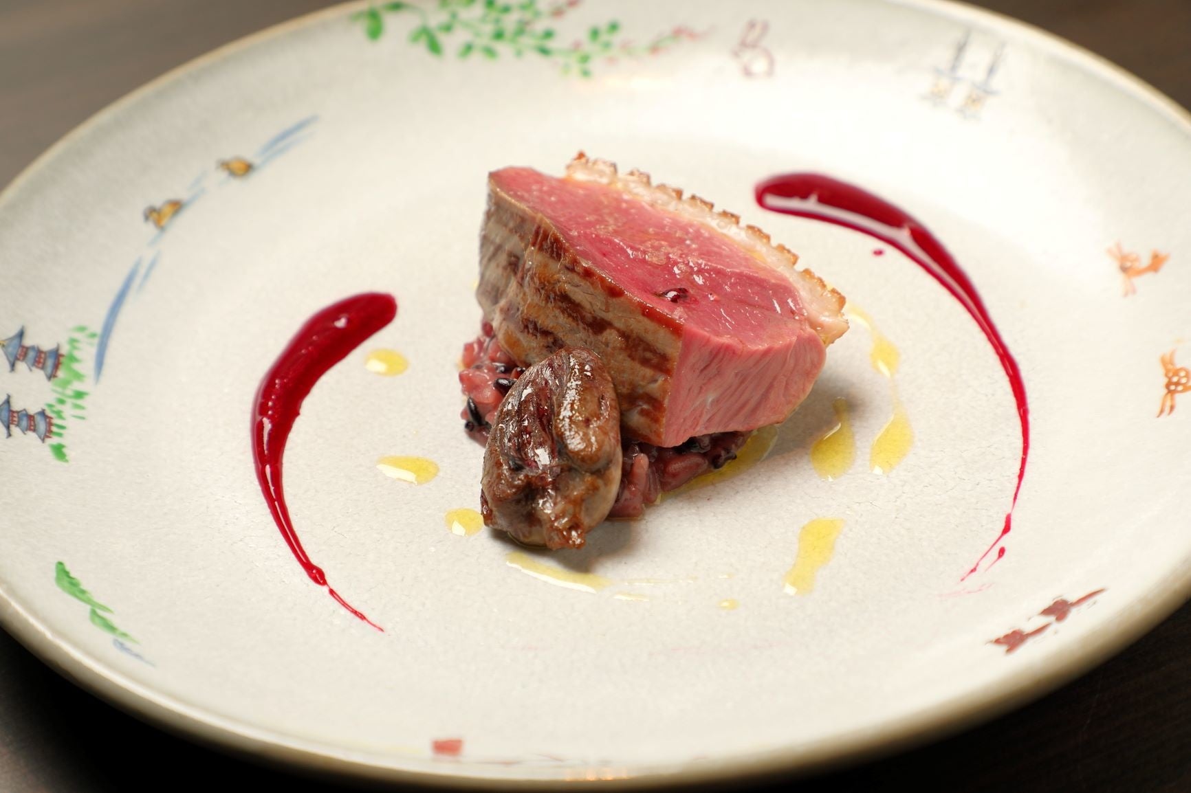 奈良県産食材を使った料理を提供（当日の料理とは異なります）