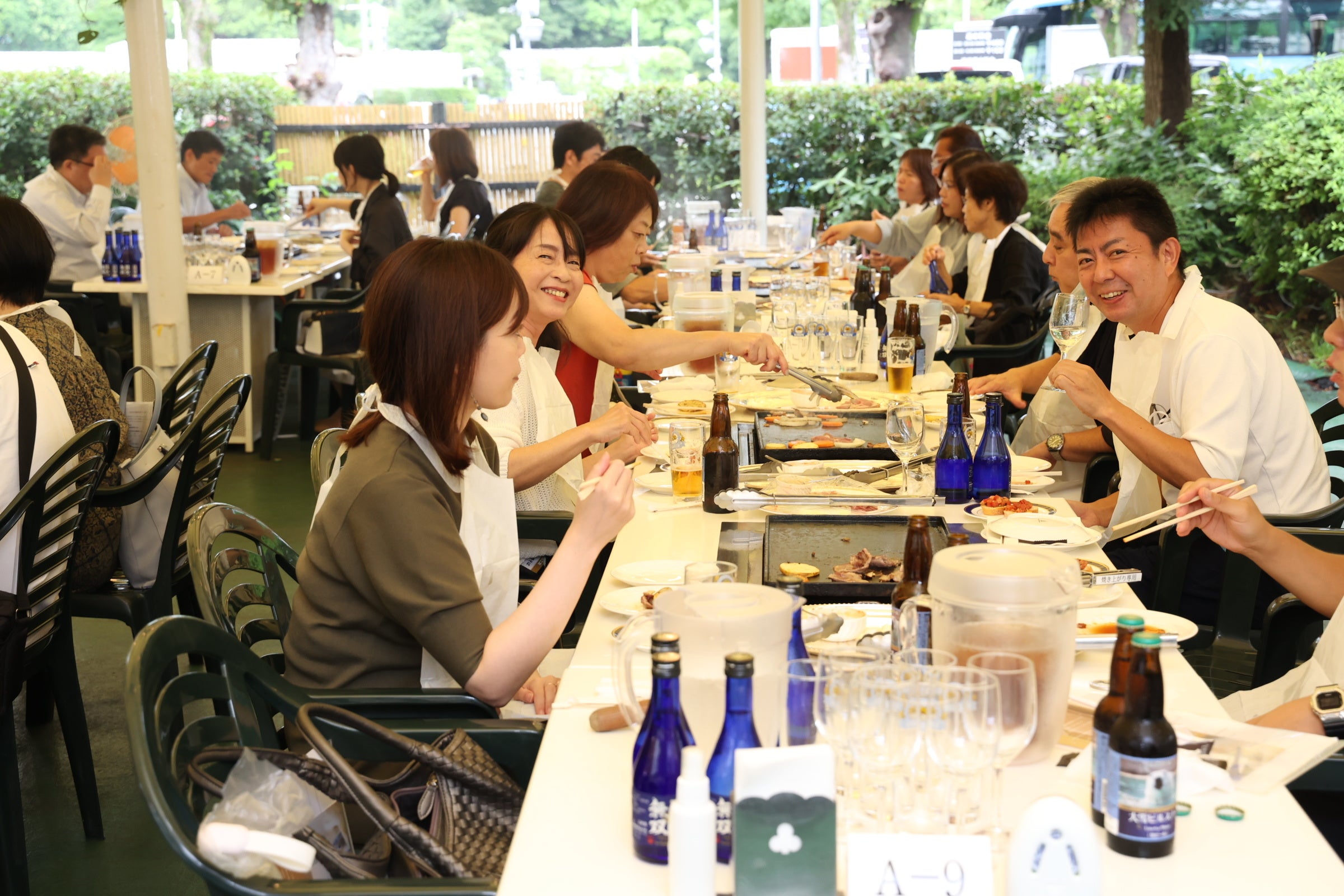 ジンギスカンをはじめとする旭川の美味に舌鼓を打つ