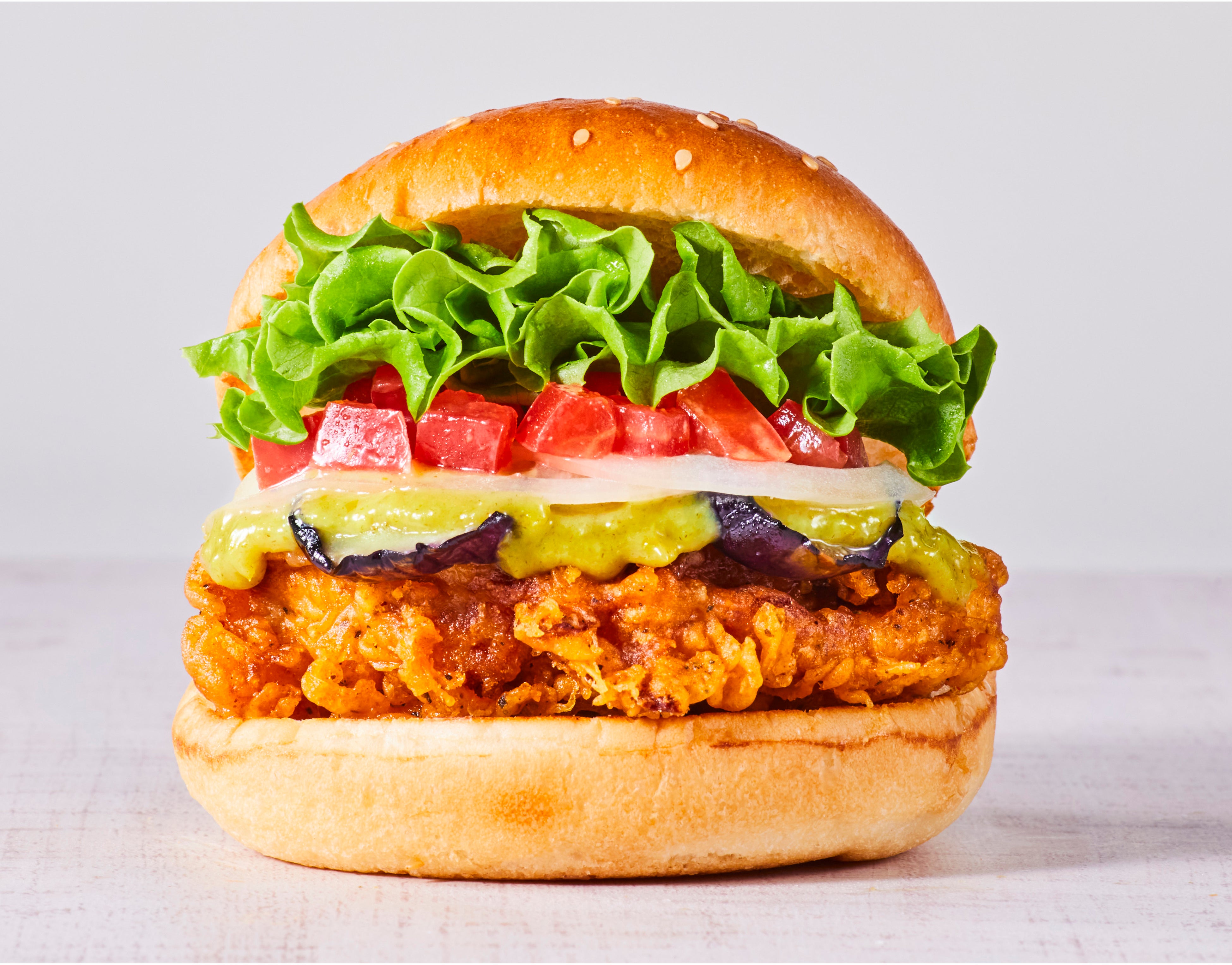 グリーンカレー　リーフレタスに変更