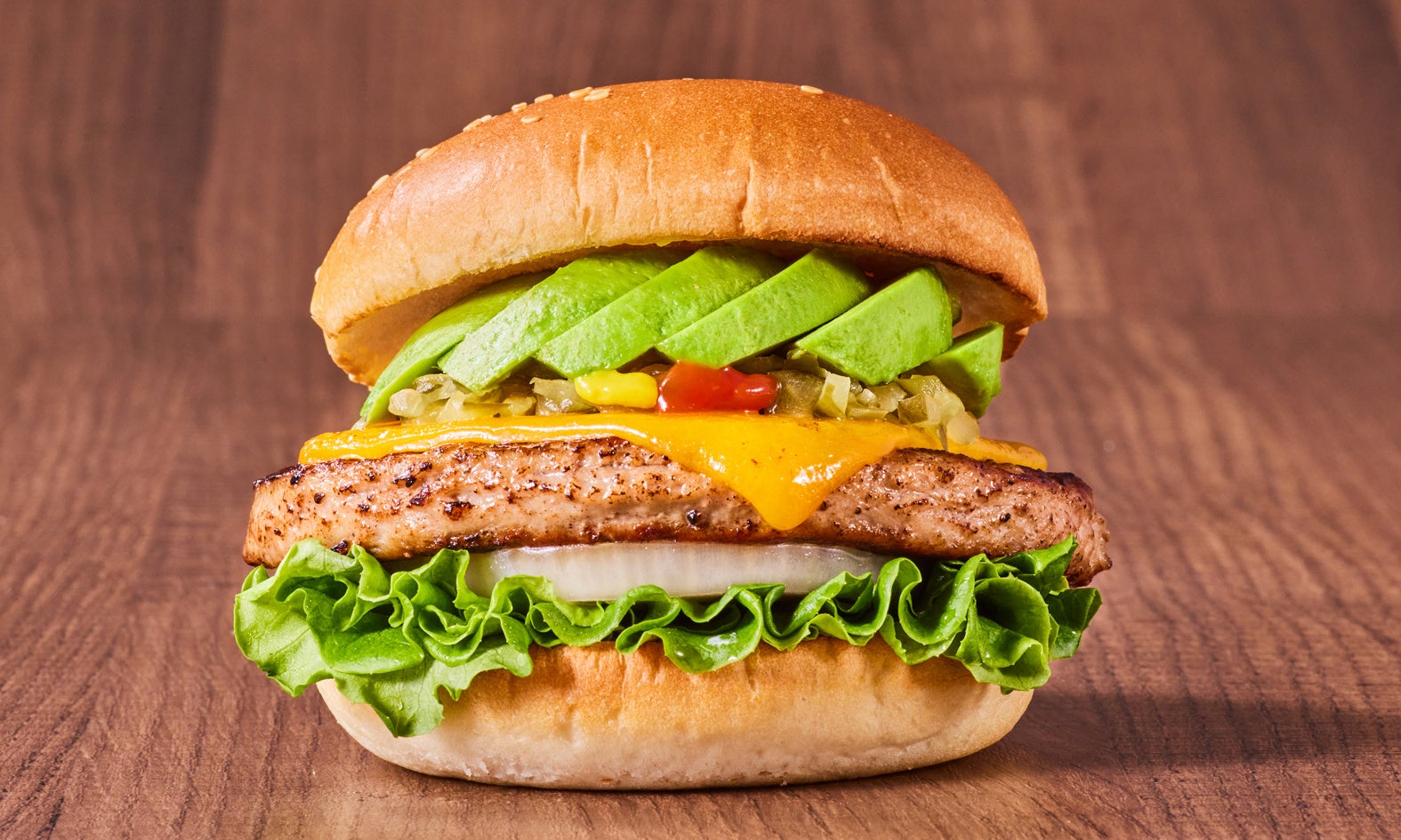 クラシックアボカドチーズバーガー