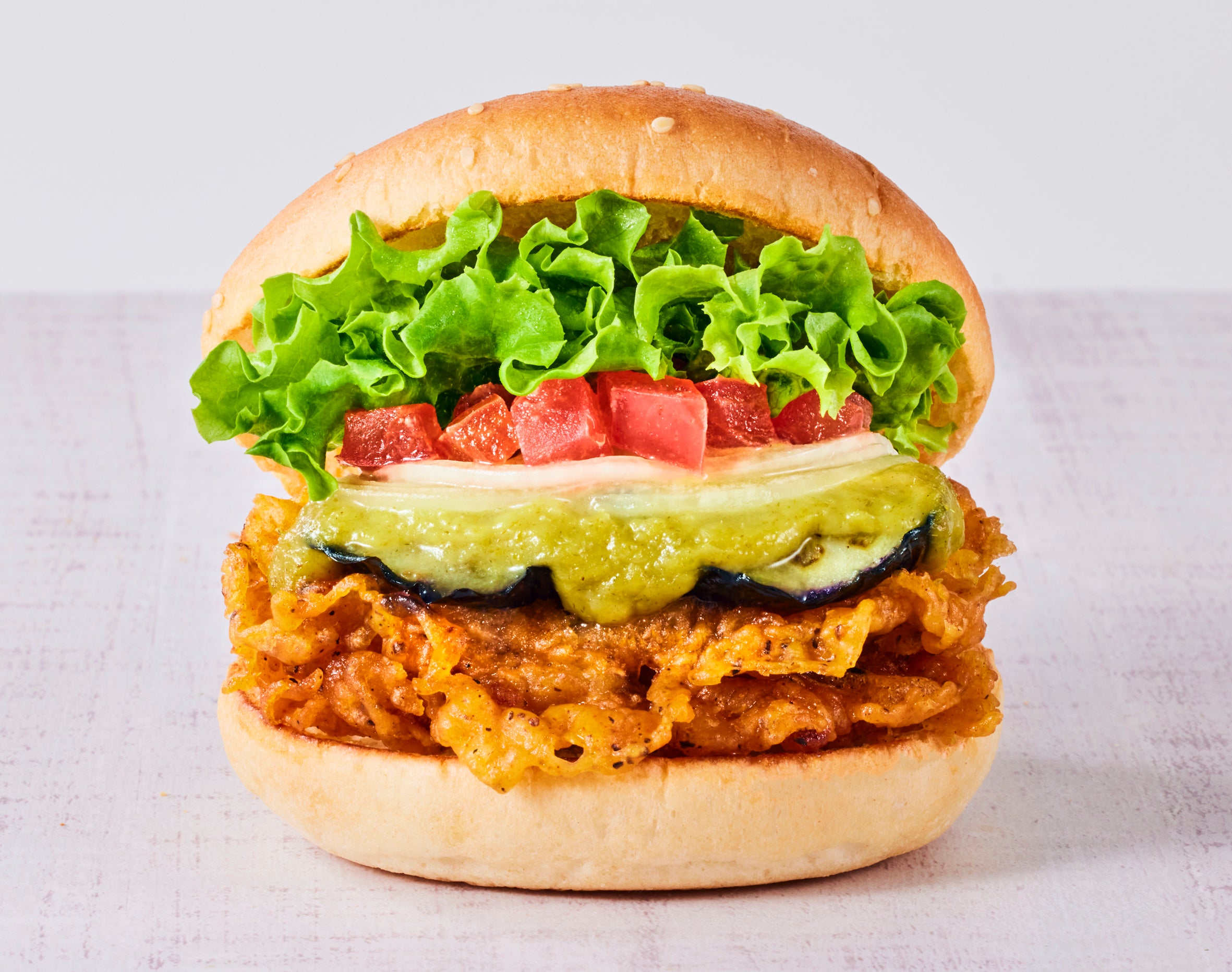 グリーンカレー　リーフレタスに変更