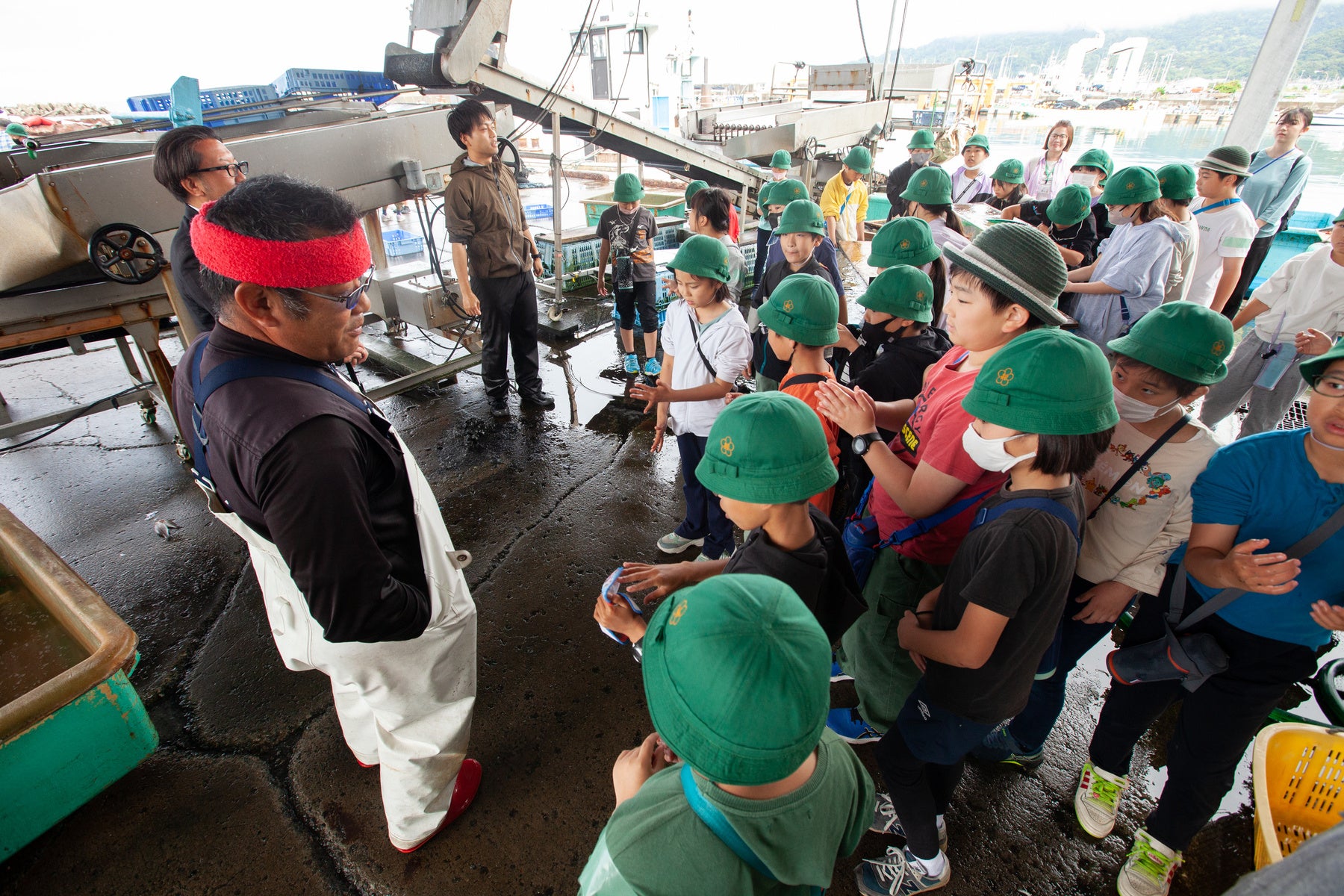 漁師さんへのインタビュー