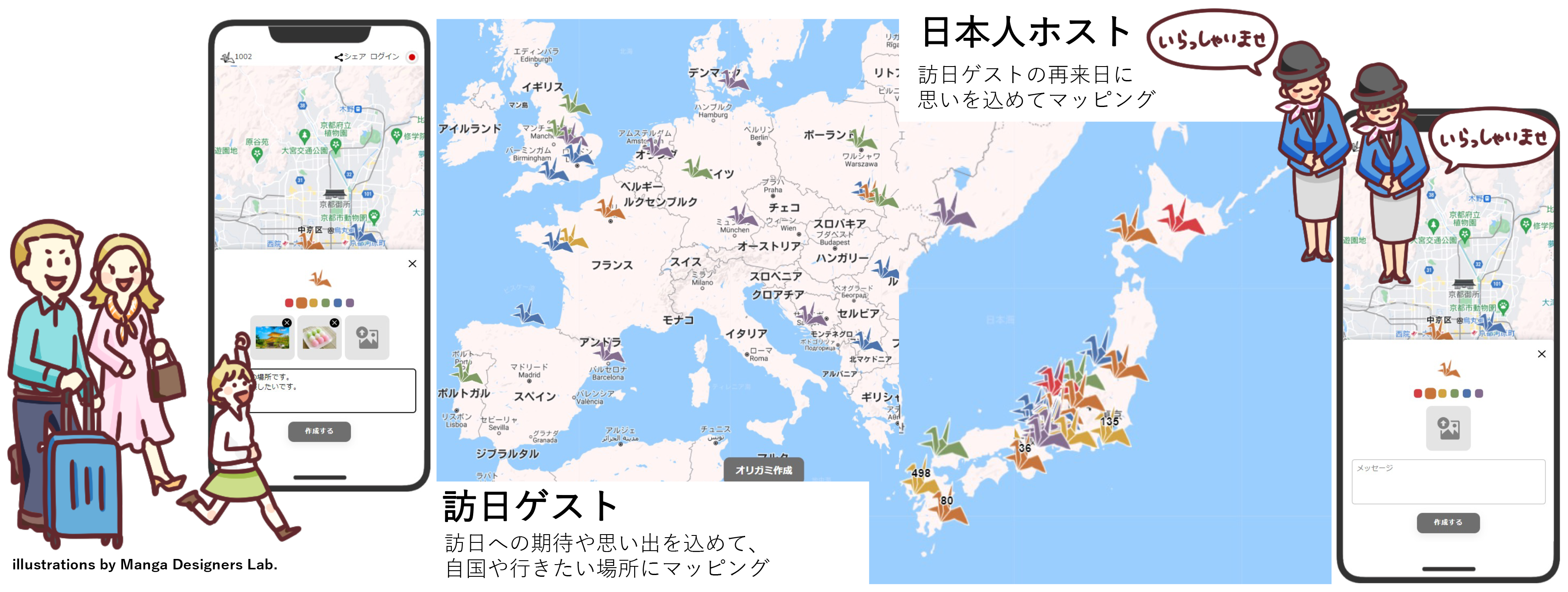 ゲストとホストの「会いたい気持ち」を見える化